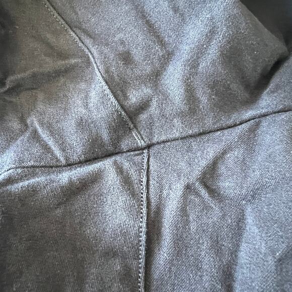 SPANX On The Go Kick Flare Pants Women's Size L Black Crop Black Pull On #20367R - Picture 8 of 13